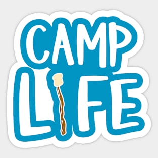 Camp Life Sticker